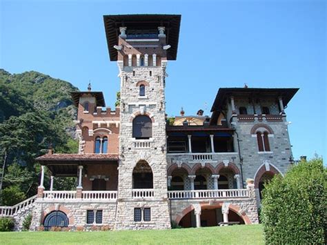 Casino Royale Villa La Gaeta,San Siro, Lake Como, Italy .